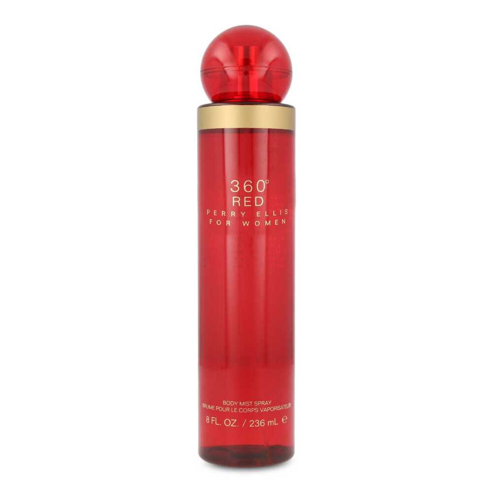 360° Red 236Ml Body Mist Spray Pasión de Fragancias