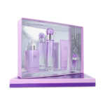 Set 360° Purple 4Pzs 100Ml Edp Spray/ Shower Gel 90Ml/ Body Mist 118Ml Spray/ 7.5Ml Edp Spray