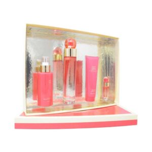 Set 360° Coral 4Pzs 100Ml Edp Spray/ Shower 90Ml/ Body Mist 118Ml Spray/ 7.5Ml Edp Spray