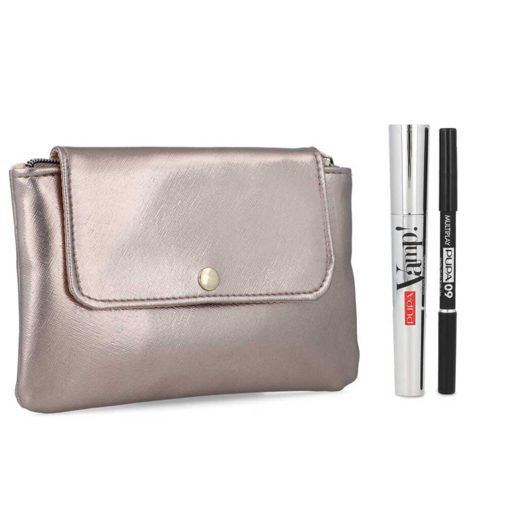 Set Pupa Vamp! 3Pzs Mascara/ Delineador Multiplay/ Cosmetiquera