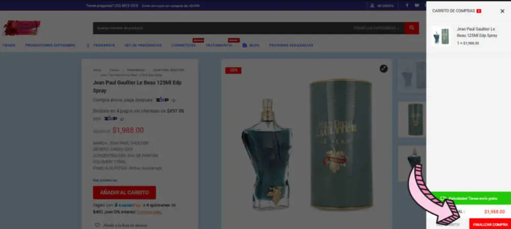 Selección de método