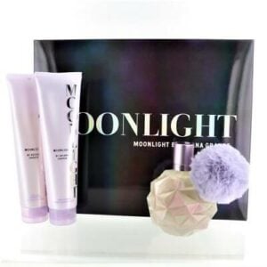 Set Ariana Grande Moonlight 3Pzs 100Ml Edp Spray/ Body Souffle 100Ml/ Shower Gel 100Ml
