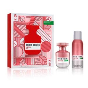 Set Benetton United Dreams Together For Her 2Pzs 80Ml Edt Spray/ Desodorante 150Ml Spray