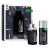 Set Benetton Colors Black 2Pzs 100Ml Edt Spray/ Desodorante 150Ml Spray
