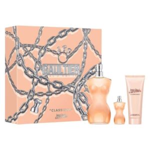 Set Classique 3Pzs 100Ml Edt Spray/ Body Lotion 75Ml/ 6Ml Edt
