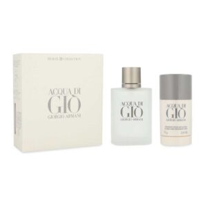 Set Acqua Di Gio 2Pzs 100Ml Edt Spray/ Desodorante Stick 75G