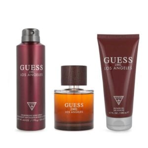 Set Guess 1981 Los Angeles For Men 3Pzs 100Ml Edt Spray/ Desodorante 226Ml Spray/ Shower Gel 200Ml