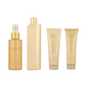 Set Perry Ellis 18 Sensual 4Pzs 100Ml Edp Spray/ Shower Gel 90Ml/ Body Mist 118Ml Spray/ Body Lotion