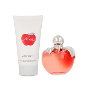 Set Nina Le Parfum 2Pzs 80Ml Edp Spray/ Body Lotion 75Ml