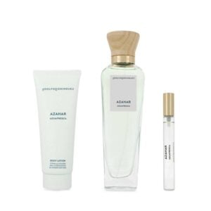 Set Agua Fresca De Azahar 3Pzs 120Ml Edt Spray/ Body Lotion 75Ml/ 10Ml Edt Spray