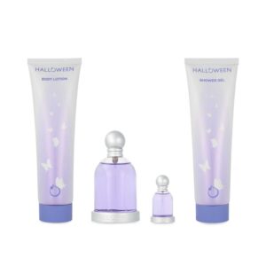 Set Halloween 4Pzs 100Ml Edt Spray/ Body Lotion 150Ml/ Shower Gel 150Ml / 4.5Ml Edt
