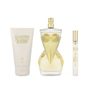 Set Jean Paul Gaultier Divine 3Pzs 100Ml Edp Spray/ Body Lotion 75Ml/ 10Ml Edp Spray