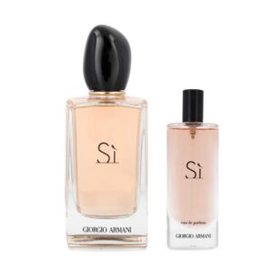 Set Giorgio Armani Si 2Pzs 100Ml Edp Spray/ 15Ml Edp Spray