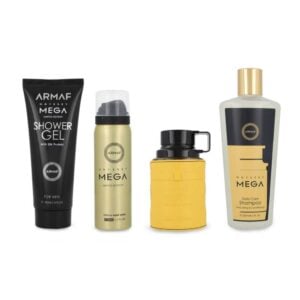 Set Armaf Odyssey Mega 4Pzs 100Ml Edp Spray/ Shower Gel 100Ml/ Shampoo 250Ml/ Body Spray 50Ml