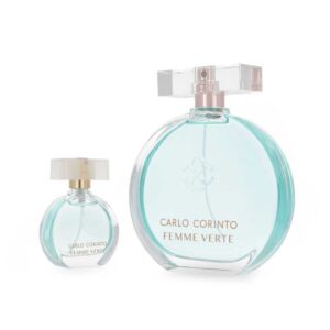 Set Carlo Corinto Femme Verte 2Pzs 100Ml Edt Spray/ 10Ml Edt Spray