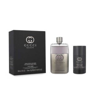 Set Gucci Guilty Pour Homme 2Pzs 90Ml Edt Spray/ Desodorante Stick 70G