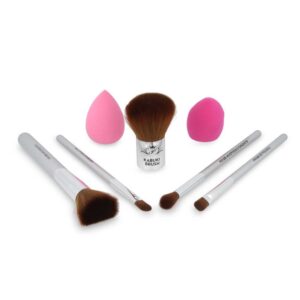 Set De Brochas Y Esponjas Complexion Perfection Brush Set 7 Pzas