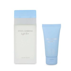 Set Dolce & Gabbana Light Blue 2Pzs 100Ml Edt Spray/ Body Cream 50Ml