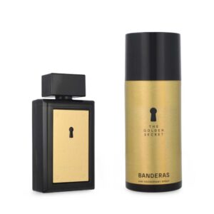 Set Banderas The Golden Secret 2Pzs 100Ml Edt Spray/ Desodorante 150Ml Spray
