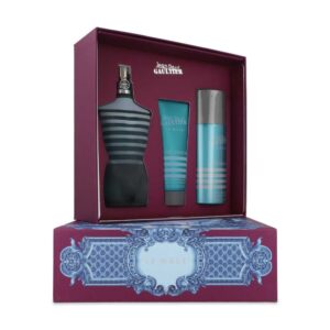 Set Jean Paul Gaultier Le Male 3Pzs  125Ml Edt Spray/ Shower Gel 75Ml/ Desodorante 150Ml Spray