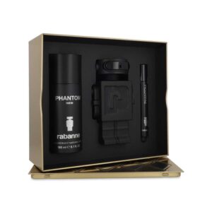 Set Phantom Parfum 3Pzs 100Ml Edp Spray/ Desodorante 150Ml Spray/ 10Ml Edp Spray