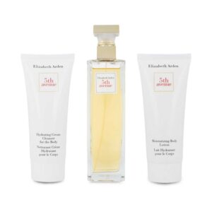 Set 5Th Avenue 3Pzs 125Ml Edp Spray/ Body Lotion 100Ml/ Cream Cleanser 100Ml