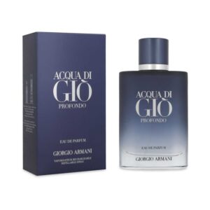 Acqua Di Gio Profondo 100Ml Edp Refillable Spray
