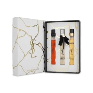 Set Mini Yves Saint Laurent 3Pzs Mon Paris 10Ml Edp Spray/ Libre 10Ml Edp Spray/ Black Opium 10Ml Ed