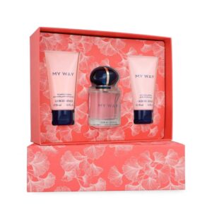 Set My Way 3Pzs 50Ml Edp Spray /Body Lotion 50Ml/ Shower Gel 50Ml