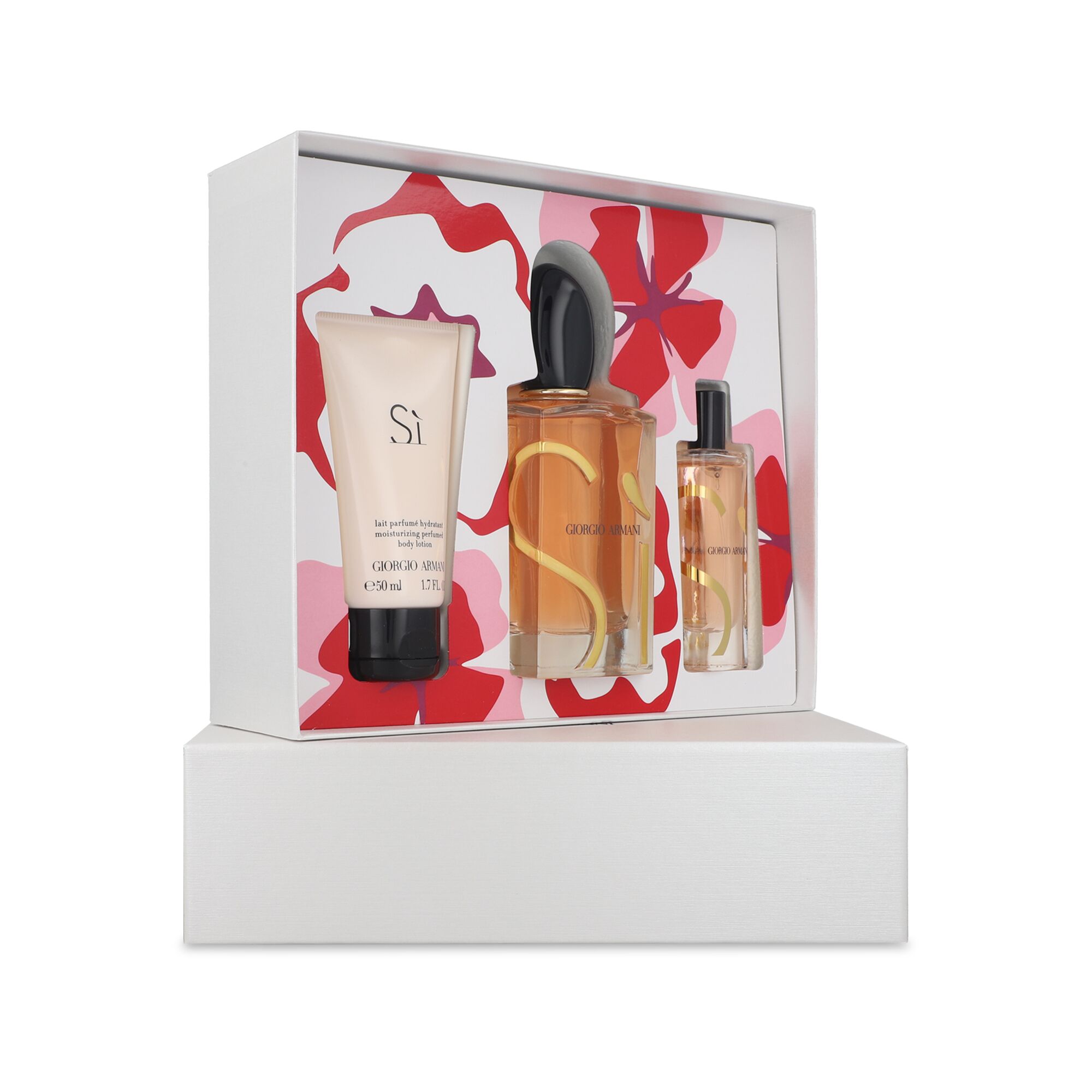 Set Giorgio Armani Si 3Pzs 100Ml Edp Spray/ Body Lotion 50Ml/ 15Ml Edp Spray - Imagen 3
