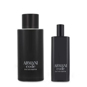 Set Giorgio Armani Code 2Pzs 75Ml Edp Spray/ 15Ml Edp Spray