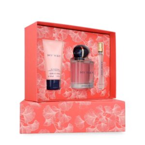 Set My Way 3Pzs 90Ml Edp Spray /Body Lotion 50Ml/ 10Ml Edp Spray