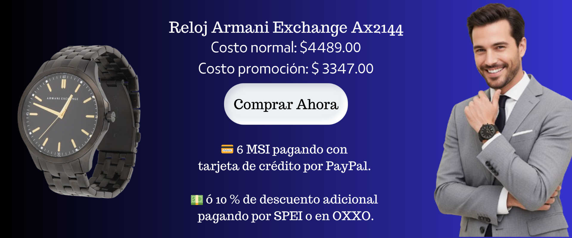 Reloj Armani Exchange AX2144 — ver producto