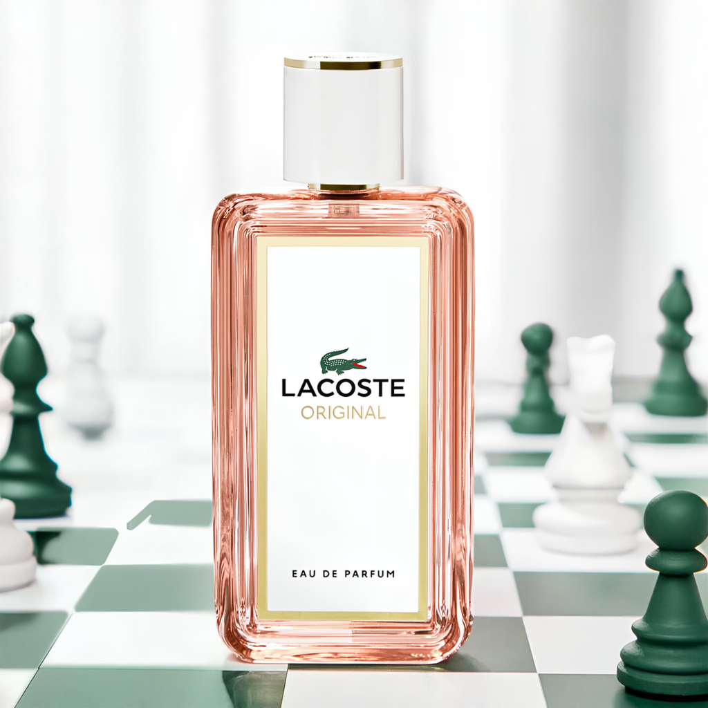 Botella del perfume Lacoste Original For Her