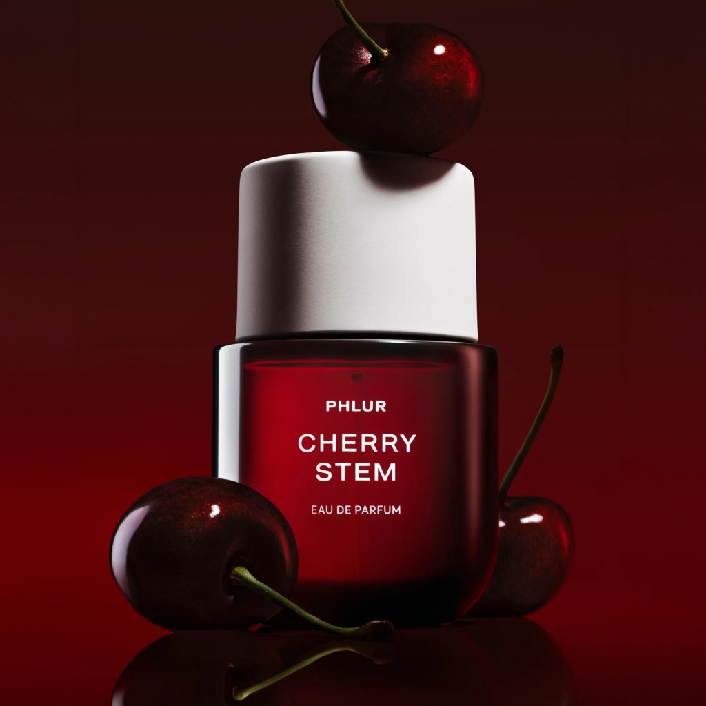 Frasco del perfume Cherry Stem de PHLUR