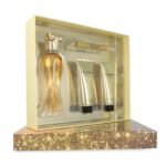 Set Paris Hilton Gold Rush 4Pzs 100Ml Edp Spray/ Body Lotion 90Ml/ Shower Gel 90Ml/ 10Ml Edp Spray