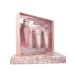Set Paris Hilton Rose Rush 4Pzs 100Ml Edp Spray/ Body Lotion 90Ml/ Shower Gel 90Ml/ 10Ml Edp Spray