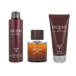 Set Guess 1981 Los Angeles For Men 3Pzs 100Ml Edt Spray/ Desodorante 226Ml Spray/ Shower Gel 200Ml