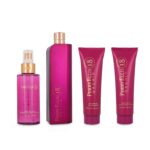 Set Perry Ellis 18 Orchid 4Pzs 100Ml Edp Spray/ Body Lotion 90Ml/ Shower Gel 90Ml/ Body Mist 118Ml S