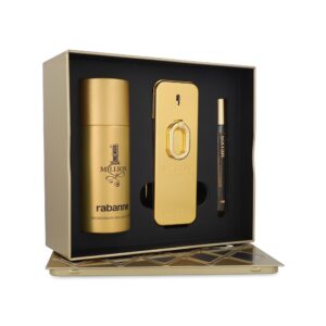 Set One Million Gold Intense 3Pzs 100Ml Edp Spray/ Desodorante 150Ml Spray/ 10Ml Edp Spray