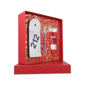 Set 212 Heroes 3Pzs 90Ml Edt Spray/ Shower Gel 100Ml/ 10Ml Edt Spray
