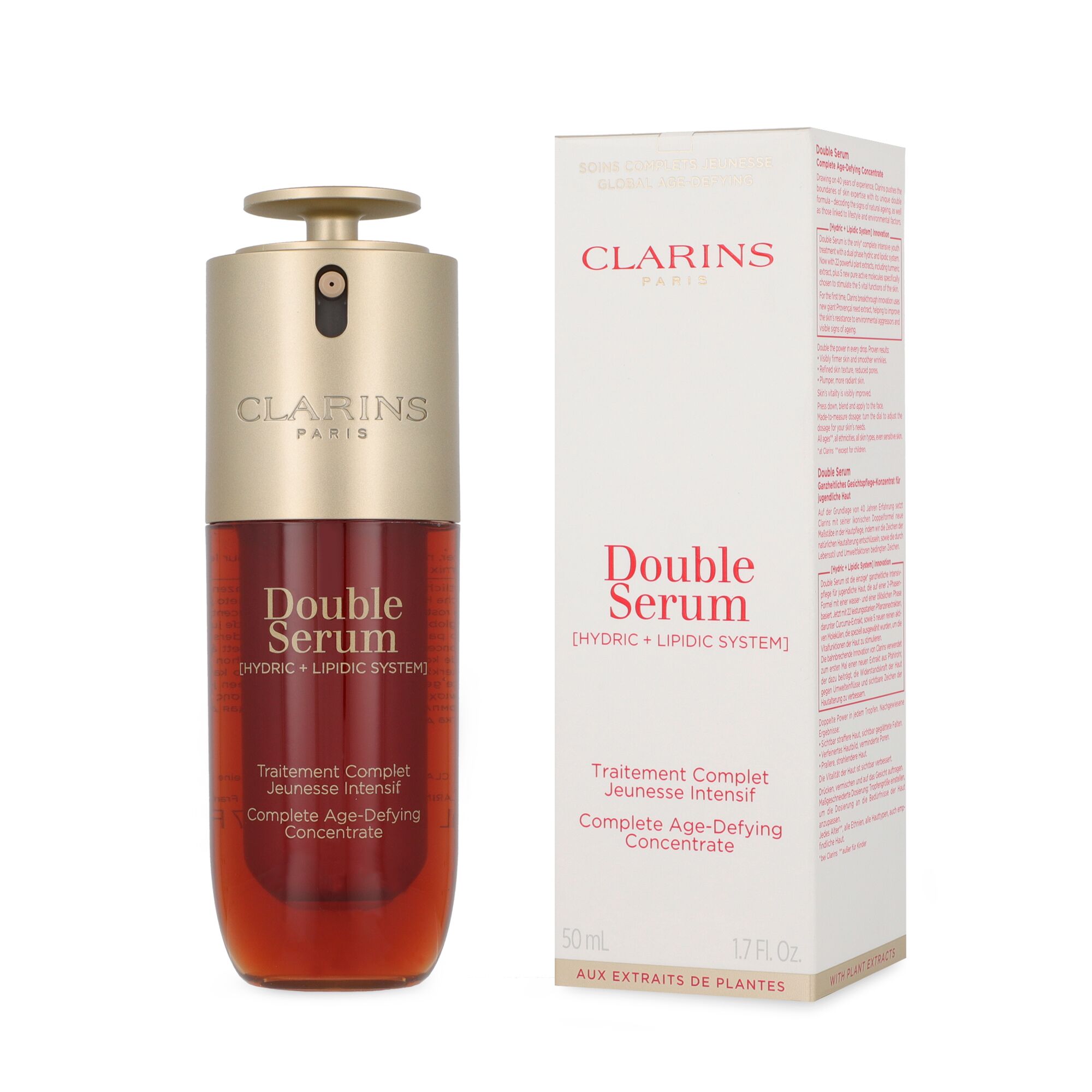 Hidratante Double Serum - Tratamiento Intensivo Antiedad - 50Ml