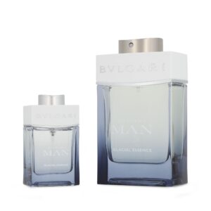 Set Bvlgari Man Glacial Essence  2Pzs 100Ml Edp Spray/ 15Ml Edp Spray
