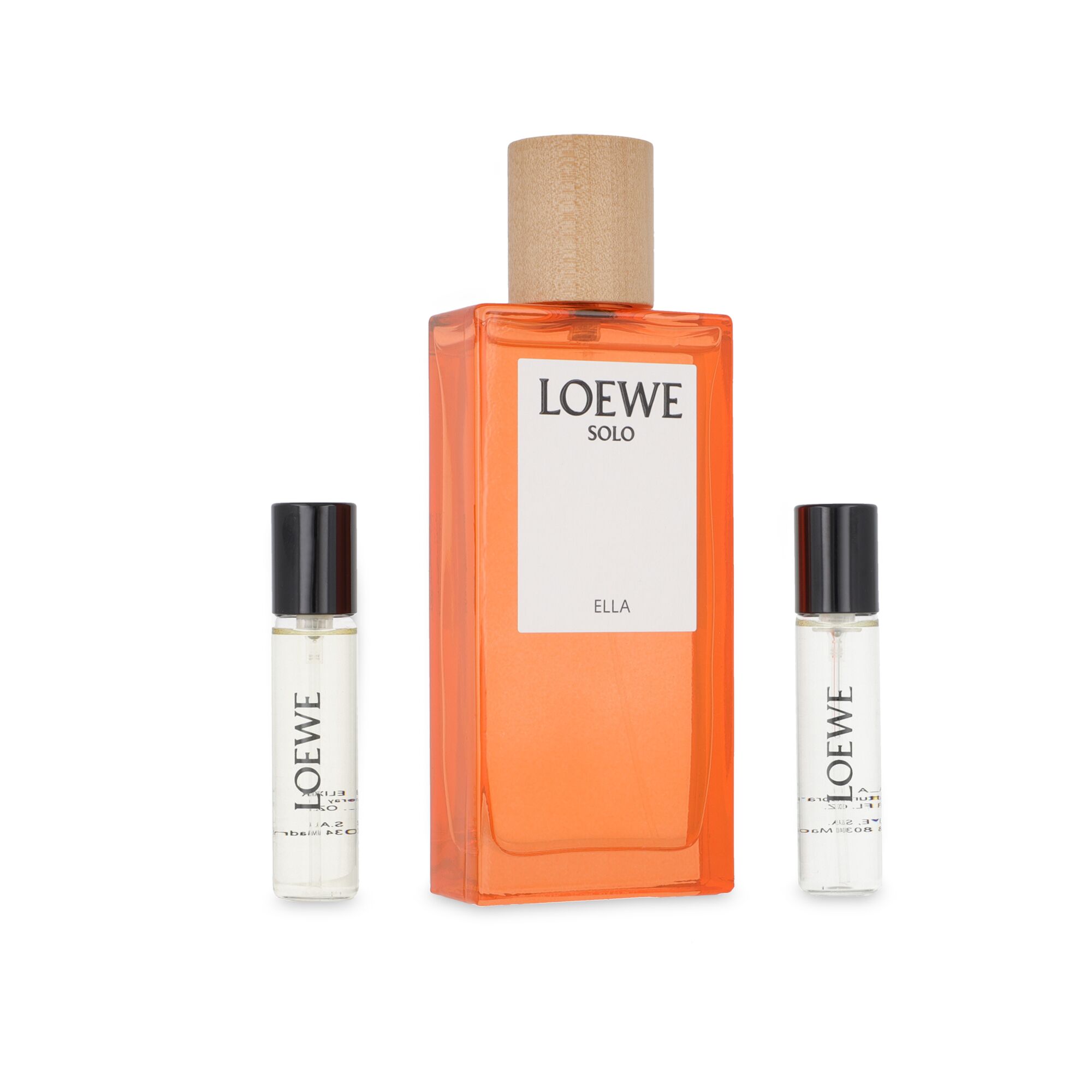 Set Loewe Solo Ella 3Pzs 100Ml Edp Spray/ 10Ml Edp Spray/ Solo Ella Elixir 10Ml Edp Spray