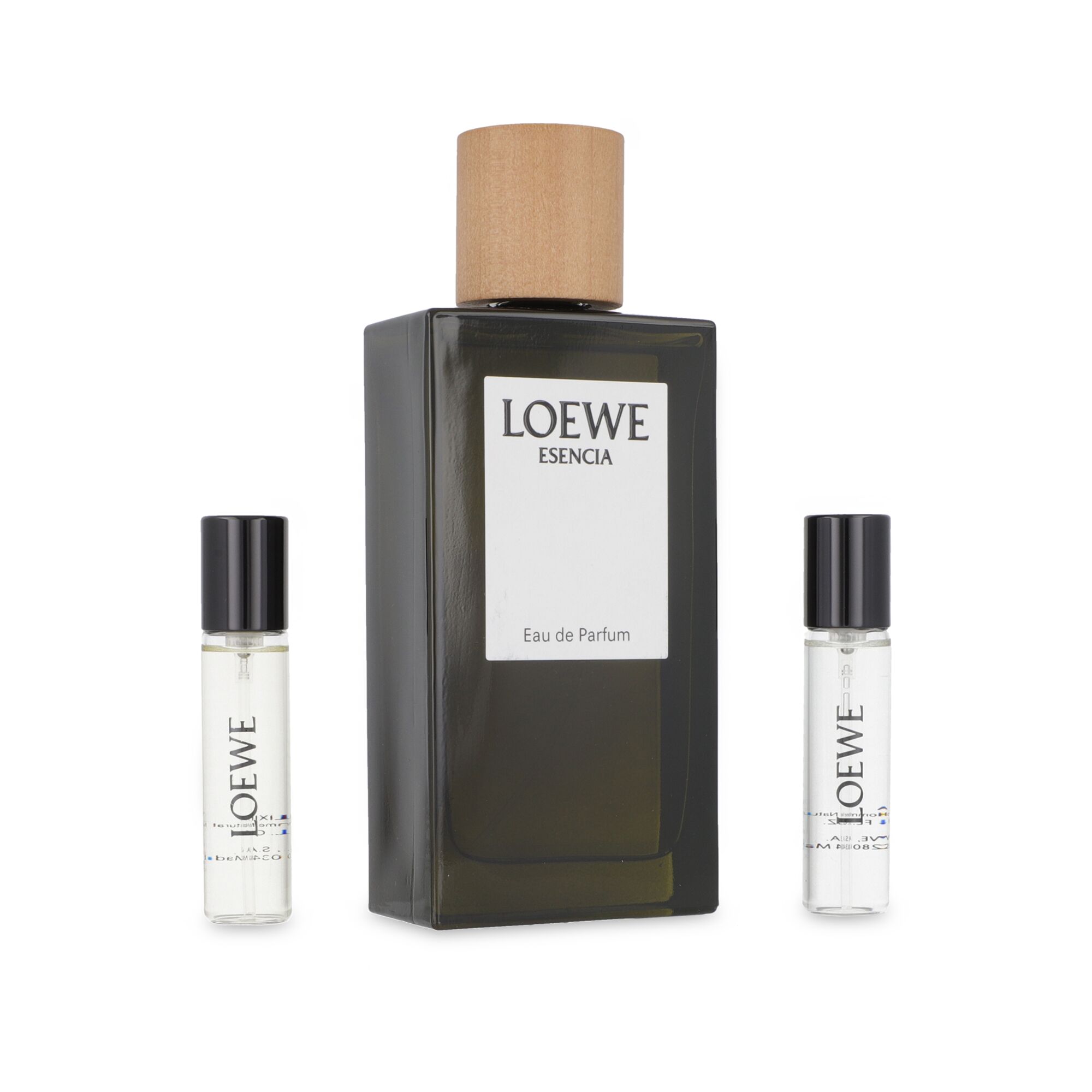 Set Loewe Esencia 3Pzs 150Ml Edp Spray/ Esencia 10Ml Edp Spray/ Esencia Elixir 10Ml Edp Spray